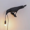 E12 LED Lucky Bird Wall Lamp Table Lamp For Bedroom, Style:Looking Wall Lamp, Plug:AU Plug(Black)