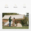 Naturehike NH21ZP014 Outdoor Hexagonal Cotton Breathable Pet Tent (Quicksand gold)
