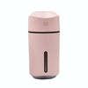 Large Capacity 320ml LED Automatic Humidifier Sprayer, Battery Version(Pink)