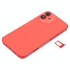 iPhone 12 Mini Red Back Cover Assembly with Keys & Wireless Charging