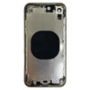 iPhone XR Back Cover, iP15 Pro Style (Titanium Grey)