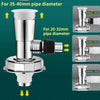 Three Head Washing Machine Floor Drain Joint Pipe Connector, Spec: B4