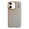 For iPhone 12 mini Soft Sandy Skin Feel Translucent PC Phone Case(Black)
