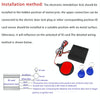 Motorcycle Modified Anti-Theft Device ID Card Induction Invisible Built-in Lock Smart IC Card Sensing Built-in Lock