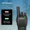 RETEVIS H777 16 Channels Compact Portable Handheld Walkie Talkie With Charging Base, Style: FRS