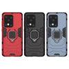 For Galaxy S20 Ultra Panther PC + TPU Shockproof Protective Case(Red)