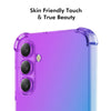 For Samsung Galaxy M16 / F16 ENKAY Hat-Prince Gradient Airbag TPU Phone Case(Purple Blue)