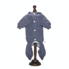 Waterproof Dog Raincoat, Blue, Size L - Breathable & Lightweight
