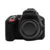 PULUZ Soft Silicone Protective Case for Nikon D3500(Black)