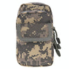 Multi-function High Density Strong Nylon Fabric Waist Bag / Camera Bag / Mobile Phone Bag, Size: 9.5 x 18.5 x 8cm (Grey Camouflage)