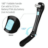 Foldable Long Handle Electric Shaver On Back