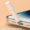 Q20 Headphone Cleaning Pen Mobile Phone Camera Computer Cleaning Tool Without Liquid(White Orange)