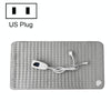 Home Physiotherapy Heating Pad Electric Heating Blanket, Size: 76x40cm, Plug Tpye:US Plug(Silver Gray)