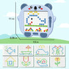 80 Beads Kids Magnetic Drawing Board Big Chess Children Creative Toys(Koala)