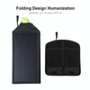 HAWEEL 28W Foldable Umbrella Top Solar Panel Charger with 5V 3A Max Dual USB Ports, Support QC3.0 / FCP / SCP/ AFC / SFCP Protocol(Black)