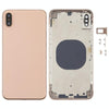 iPhone XS Max Back Cover Gold - Camera Lens & SIM Tray