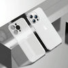 For iPhone 12 Honeycomb Hollow Heat Dissipation Phone Case(White)