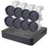 8CH 1080p IP Camera NVR Kit, 8x 2MP, 20m Night Vision, Motion Detection