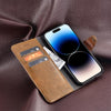 For Alcatel 1 Ultra idewei Retro Texture Leather Phone Case(Khaki)