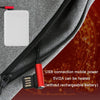 USB Smart Electric Heating Warming Thickened Hooded Sweatshirt, Size: 2XL(Black)