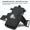 Outdoor Sports Fitness Crossbody Bag Men And Women Multi-Function Mobile Phone Arm Bag(Red)