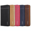 For iPhone 11 GEBEI Top-grain Leather Horizontal Flip Protective Case with Holder & Card Slots(Brown)