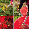 Rice Eel Clip Lobster Tongs Rice Eel Clip Crab Loach Pliers Fish Control Garbage Clip, Size:52cm, Style:Elbow