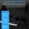 USB Computer Volume Adjuster Multimedia Audio Line Controller Speaker Knob Switch(Black)