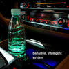 1 Pair 68mm LED Smart Light-Emitting Coaster Light Car Cup Slot Atmosphere Light(Genesis)