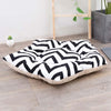 Small Dog Tent Bed, 40cm, Black Stripes - Cosy & Durable Canvas