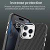 For iPhone 15 Pro Max Carbon Fiber Series IMD Phone Case(Black)