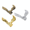 Hawk Pattern Car Metal Body Decorative Sticker (Gold)