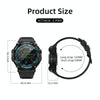 LOKMAT ATTACK 2 PRO 1.39-Inch 5ATM Waterproof Health Monitoring Bluetooth Smart Watch(Silver)