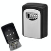 Wall Mounted Key Safe Box - Aluminium Alloy - Secure Outdoor Key Storage