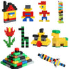1000 in 1 Intelligent Toys DIY ABS Material Building Blocks, Random Color Delivery