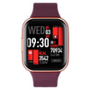 Q23 IP67 Waterproof Smart Bracelet Sport Fitness Tracker(Wine Red)