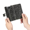 For Asus Zenfone 7 Pro ZS671KS Butterfly Love Flower Embossed Horizontal Flip Leather Case with Bracket / Card Slot / Wallet / Lanyard(Black)