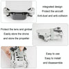 For DJI Mavic Mini / Mini 2 SE RCSTQ Gimbal Protection Kit Paddle Restrainer(Black)