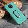 For Nokia G10 Ring Holder PU Phone Case(Mint Green)