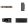 DL1906 Mini Digital Inclinometer Multifunctional Aluminum Alloy Magnetic Digital Display Spirit Level(Silver)
