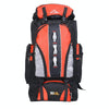90L+10L  Multifunctional Outdoor Large Capacity Waterproof Nylon Hiking Bag(Orange)