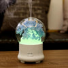 ML-824 100ML Gypsophila Flowers Aromatherapy Diffuser Air Humidifier with Colorful LED Light for Office / Home(Blue)