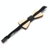 Wooden Bow Tie Men Handmade Bow Tie, Color: Large Mesh