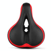 Reflective Seat Bicycle Seat Bicycle Saddle Seat(Black Red)