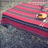 Outdoor Picnic Mat Beach Mat Portable Insulation Blanket, Size:110x140cm(Red Black)
