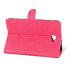 For Galaxy Tab A 10.1 (2016) / P580 Simple Style Horizontal Flip Leather Case with Holder & Card Slots & Wallet (Magenta)