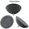 8cm Aquarium Air Stone Disc | Semi-Circular Ceramic Aerator | Fish Tank Oxygen Pump