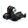 TELESIN GP-MTB-T02-BK Sports Camera Double Head J-Buckle Backpack Quick Release Conversion Accessory