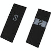 3.2 x 1.2cm Size Labels Polyester Cloth Clothing Label 1 Roll (about 380 PCs), Size:M(Black)