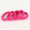 20pcs / Pack Girls Kids Rubber Bands Ponytail Holder Elastic Hair Bands(Korea Pink)